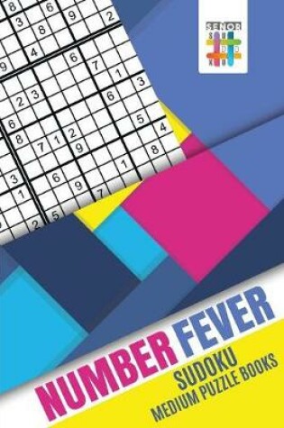 Cover of Number Fever Sudoku Medium Puzzle Books