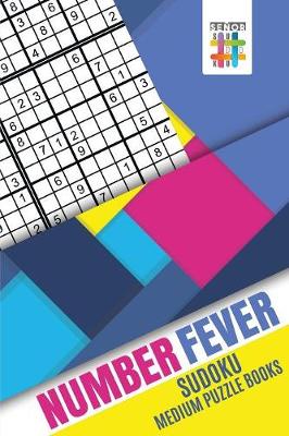 Book cover for Number Fever Sudoku Medium Puzzle Books