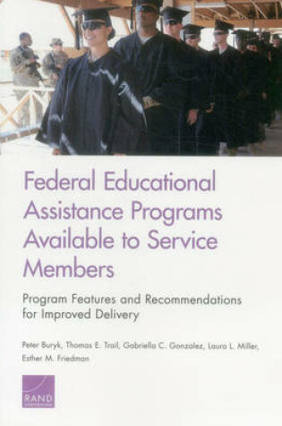 Cover of Federal Educational Assistance Programs Available to Service Members