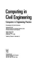 Book cover for Computing in Civil Engineering