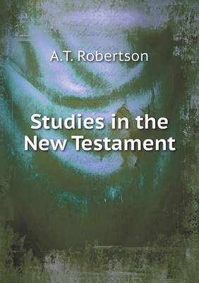 Book cover for Studies in the New Testament