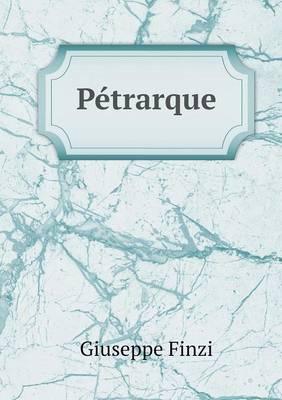 Book cover for Pétrarque