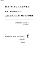 Book cover for Main Currents in Modern American History