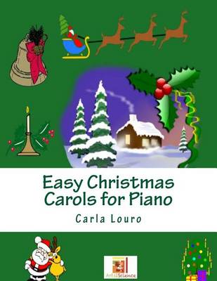 Book cover for Easy Christmas Carols for Piano