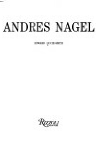 Cover of Andres Nagel