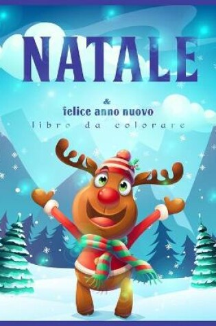 Cover of Natale Libro da Colorare