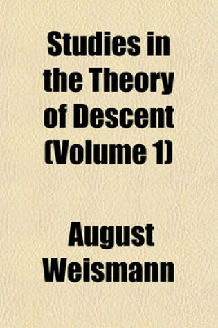 Cover of Studies in the Theory of Descent (Volume 1)