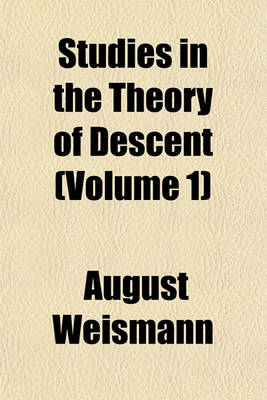 Book cover for Studies in the Theory of Descent (Volume 1)