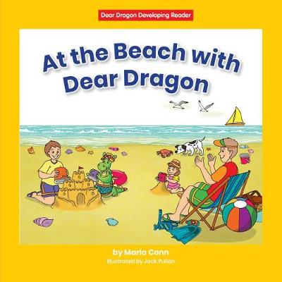 Book cover for At the Beach with Dear Dragon