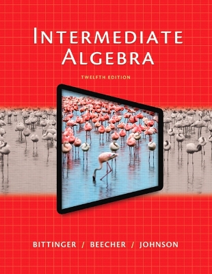 Book cover for Intermediate Algebra (Subscription)