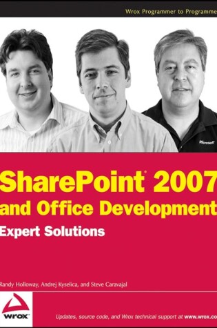 Cover of SharePoint 2007 and Office Development Expert Solutions