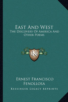 Book cover for East and West East and West