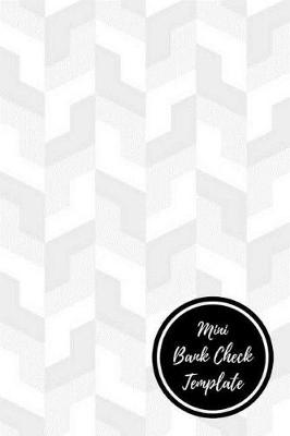 Book cover for Mini Bank Check Template