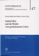 Cover of Gabriel Biel Und Die Brueder Vom Gemeinsamen Leben