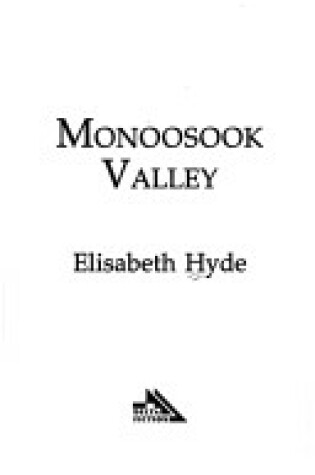Cover of Monoosook Valley