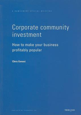 Book cover for Corporate Community Investment