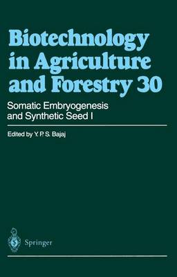 Book cover for Somatic Embryogenesis and Synthetic Seed I