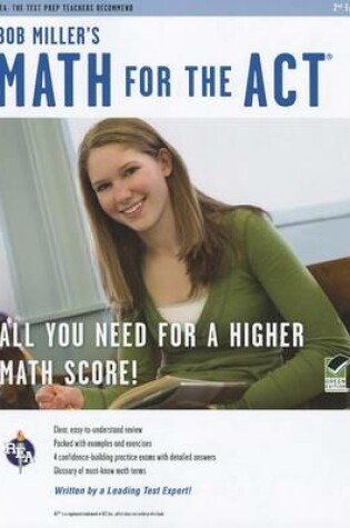 Cover of Bob Miller's Math for the ACT