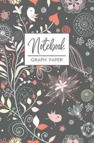 Cover of Floral Graph Paper Notebook