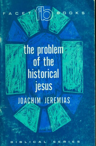 Cover of Problem of the Historical Jesus