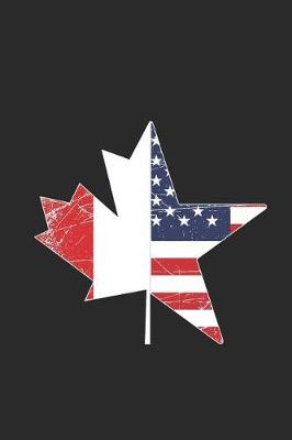 Book cover for USA Canada Flag