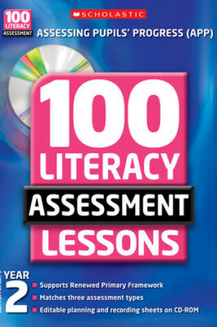 Cover of 100 Literacy Assessment Lessons: Year 2
