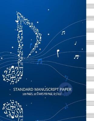 Book cover for Standard Manuscript Paper