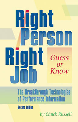 Book cover for Right Person Right Job