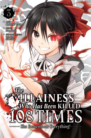 Cover of The Villainess Who Has Been Killed 108 Times: She Remembers Everything! (Manga) Vol. 3