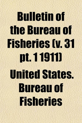 Book cover for Bulletin of the Bureau of Fisheries Volume 35