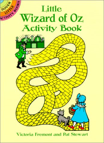 Book cover for Little Wizard of Oz Activity Book