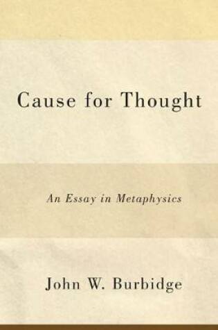 Cover of Cause for Thought