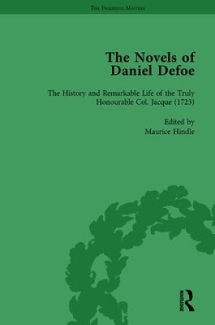 Cover of The Novels of Daniel Defoe, Part II vol 8
