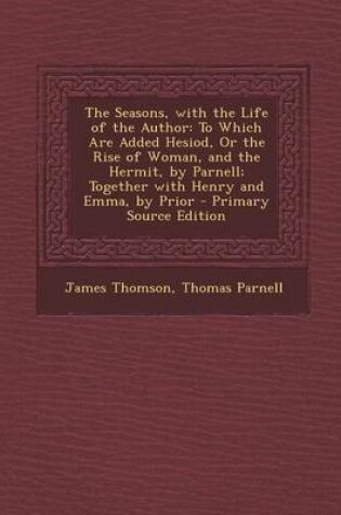 Cover of The Seasons, with the Life of the Author