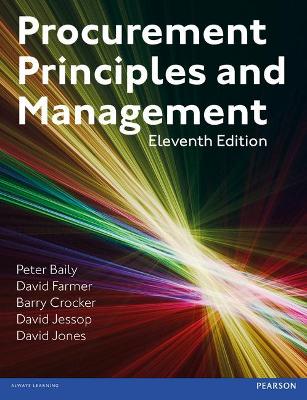 Book cover for Procurement, Principles & Management