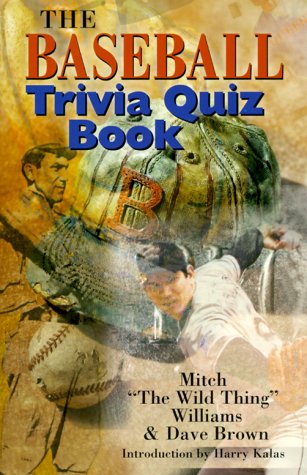 Book cover for The Baseball Trivia Quiz Book