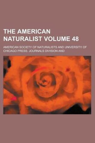 Cover of The American Naturalist Volume 48