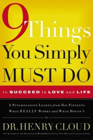Cover of 9 Things You Simply Must Do