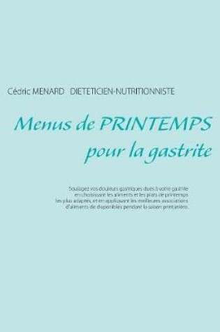 Cover of Menus de printemps pour la gastrite