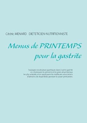 Book cover for Menus de printemps pour la gastrite