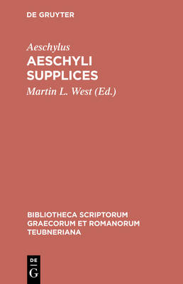 Book cover for Aeschyli Supplices