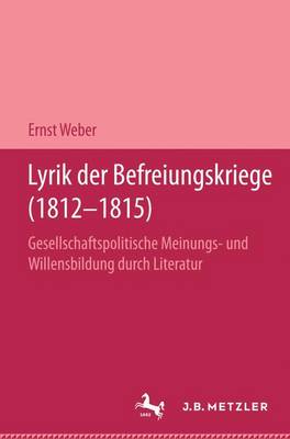 Book cover for Lyrik Der Befreiungskriege (1812-1815)