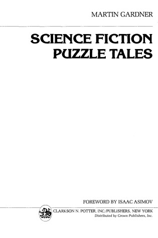 Cover of Science Fiction Puzzle Tales