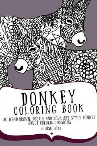 Cover of Donkey Coloring Book