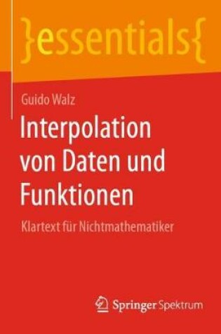 Cover of Interpolation von Daten und Funktionen