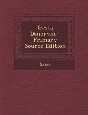 Book cover for Gesta Danorvm