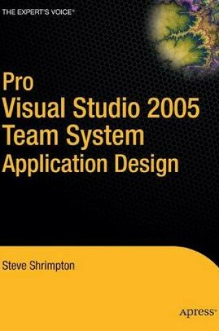 Cover of Pro Visual Studio 2005 Team System Application Development