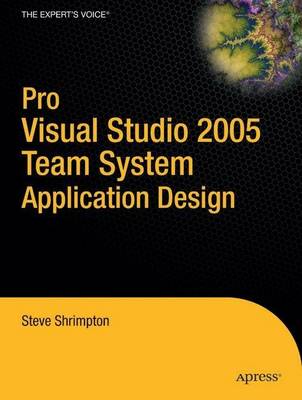 Cover of Pro Visual Studio 2005 Team System Application Development