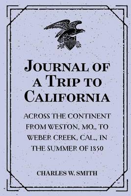 Book cover for Journal of a Trip to California