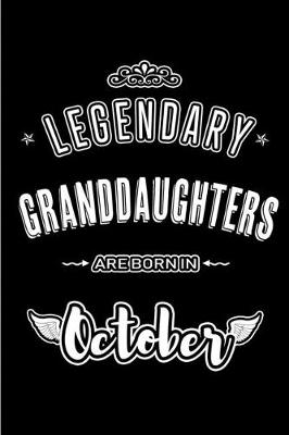 Book cover for Legendary Granddaughters are born in October